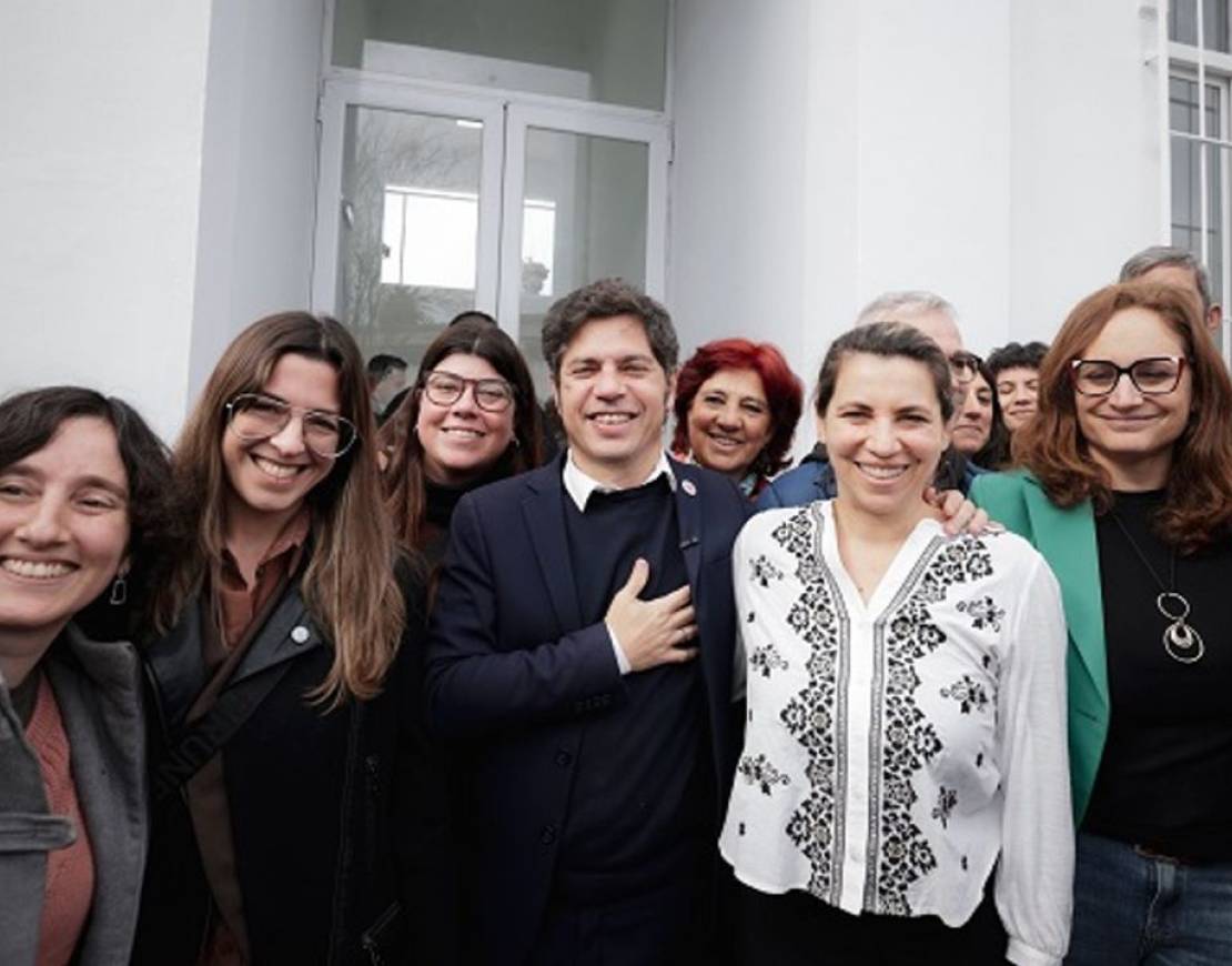 AXEL KICILLOF  EN LA PLATA